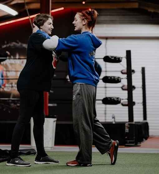 Wrestling Training Session